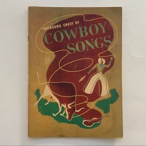 1935 Treasure Chest of Cowboy Songs Book